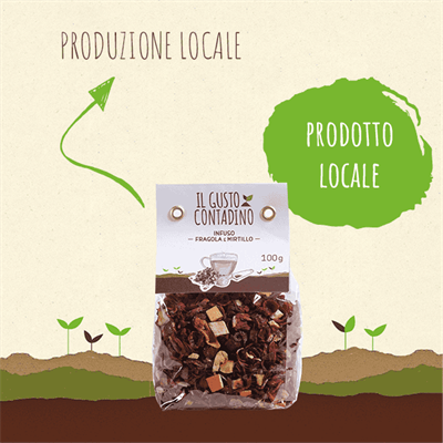 <STRONG>INFUSO</STRONG><BR>FRAGOLA E MIRTILLO