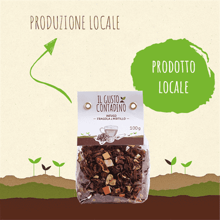 <STRONG>INFUSO</STRONG><BR>FRAGOLA E MIRTILLO