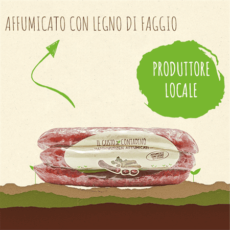 <strong>KAMINWURZEN</STRONG><BR>AFFUMICATO (GUSTI ASSORTITI)