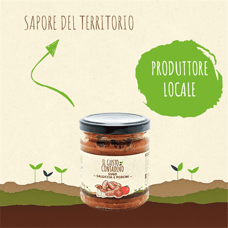 <strong>RAGU'</STRONG><BR>SALSICCIA E PORCINI