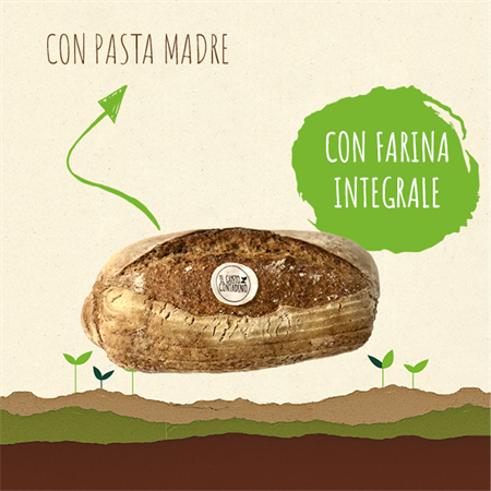 <strong>FILONE RUSTICO INTEGRALE</STRONG><BR>CON PASTA MADRE