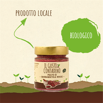 <strong>PESTO</strong><br>DI BARBABIETOLE ROSSE
