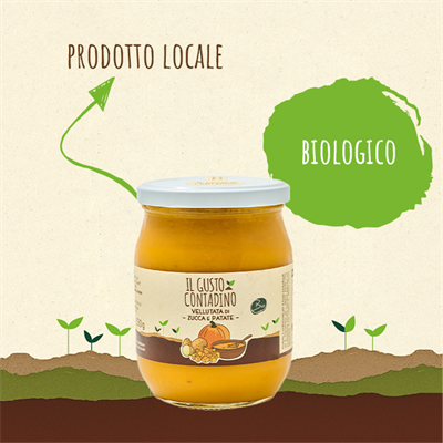 <strong>VELLUTATA</strong><br>DI ZUCCA E PATATE