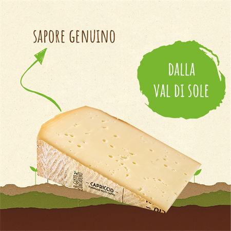 <STRONG>CAPRICCIO</STRONG><BR>FORMAGGIO MISTO CAPRA