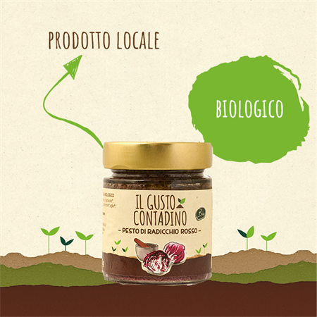 <strong>PESTO</strong><br>DI RADICCHIO ROSSO