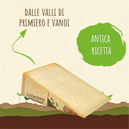 <STRONG>RUSTICO D'ALPE</STRONG><BR>FORMAGGIO ALPINO