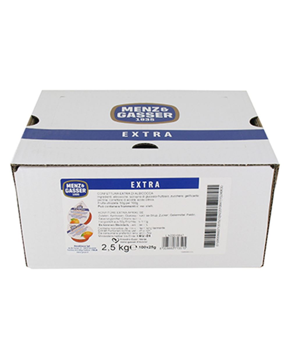 CONFETTURA EXTRA 50% ALBICOCCA MENZ & GASSER 100 X 25 g 