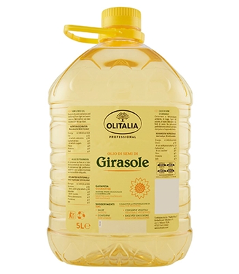 OLIO DI SEMI DI GIRASOLE OLITALIA 5 l OLIO DI SEMI DI GIRASOLE OLITALIA 5 l