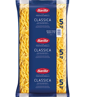 MEZZE PENNE N.70 BARILLA 5 kg MEZZE PENNE N.70 BARILLA 5 kg