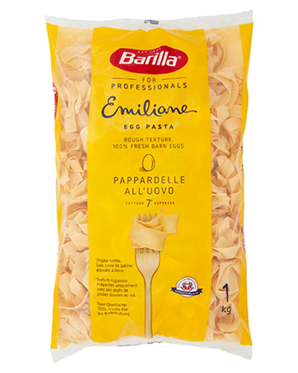 EMILIANE PAPPARDELLE ALL'UOVO N.226 BARILLA  6 X 1 kg 