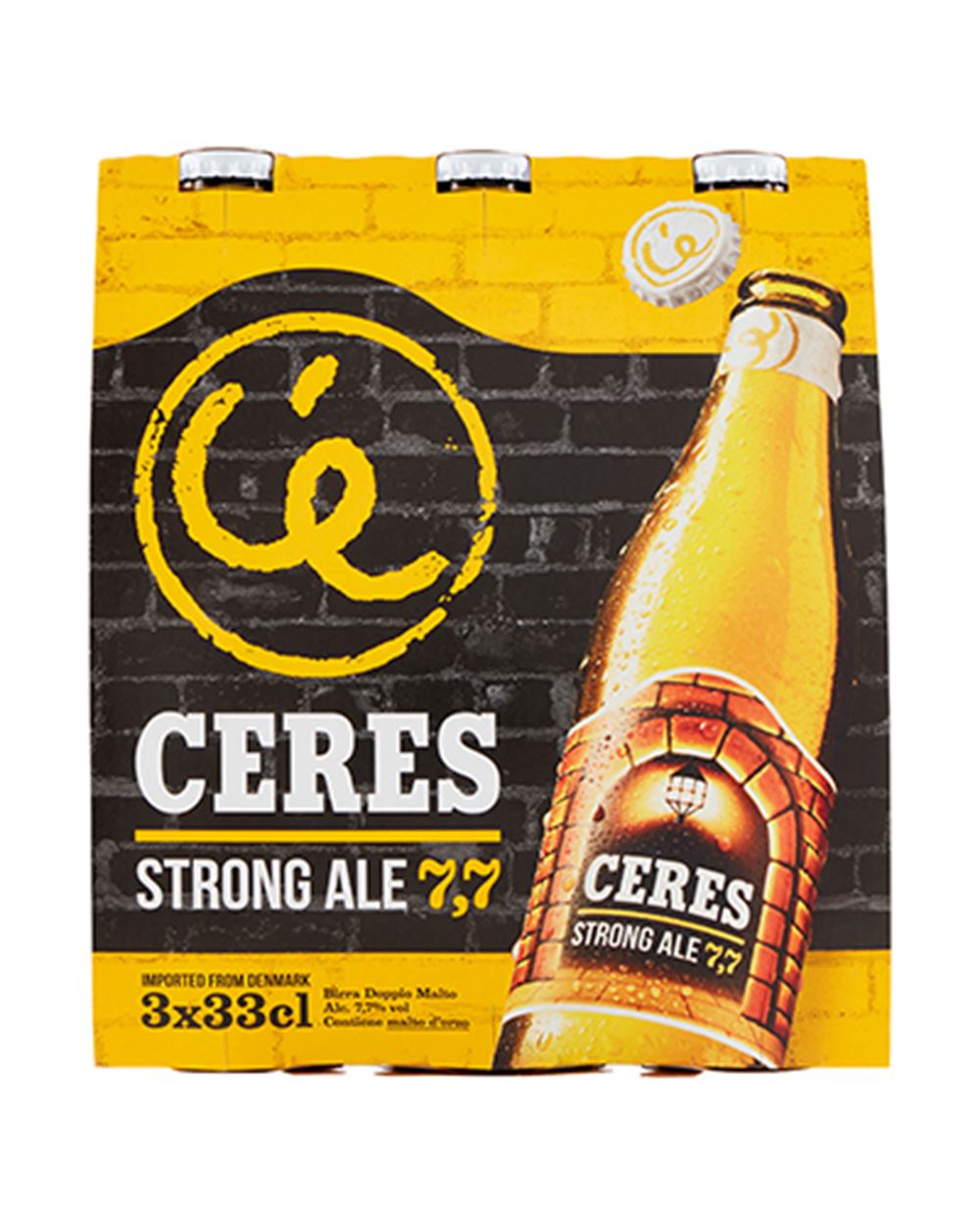 BIRRA IN BOTTGILIA STRONG ALE CERES 3 X 33 cl 