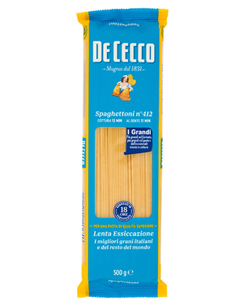 SPAGHETTONI N.412  DE CECCO 500 g 