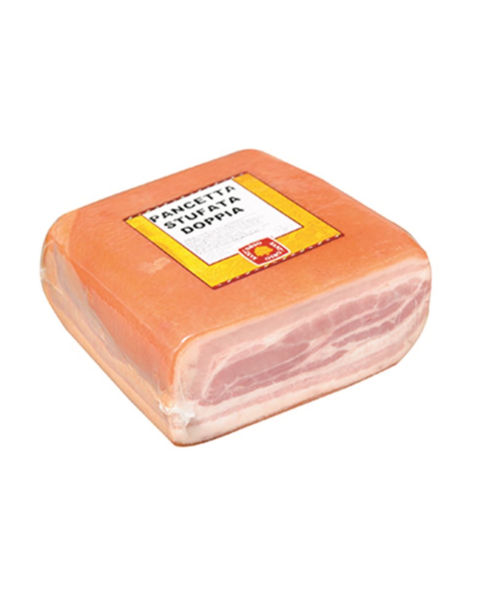 PANCETTA STUFATA DENERVATA DOPPIA A META' SOTTOVUOTO SALUMIFICIO SANT'ORSO al kg 