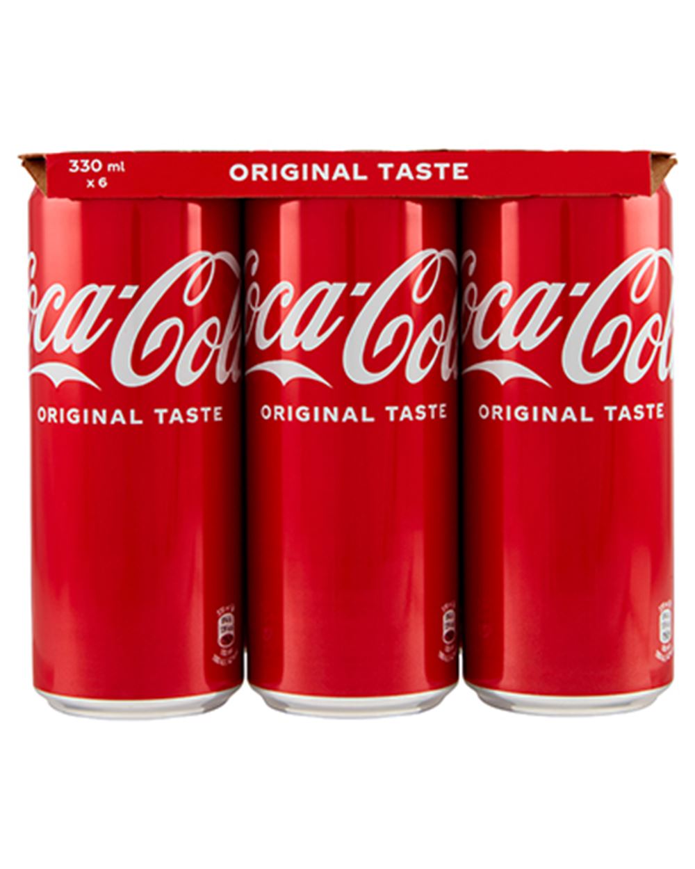 BIBITA IN LATTINA ORIGINAL TASTE COCA COLA 6 X 330 ml 
