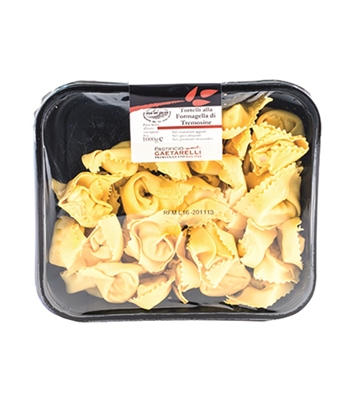 TORTELLI ALLA FORMAGELLA DI TREMOSINE PASTIFICIO GAETARELLI 1 kg TORTELLI ALLA FORMAGELLA DI TREMOSINE PASTIFICIO GAETARELLI 1 kg