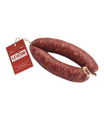 SALSICCIA NAPOLI FORTE AFFUMICATA SOTTOVUOTO LEVONI al kg SALSICCIA NAPOLI FORTE AFFUMICATA SOTTOVUOTO LEVONI al kg