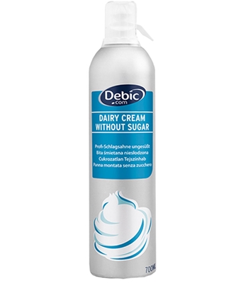 PANNA SPRAY SENZA ZUCCHERO DEBIC 700 ml PANNA SPRAY SENZA ZUCCHERO DEBIC 700 ml