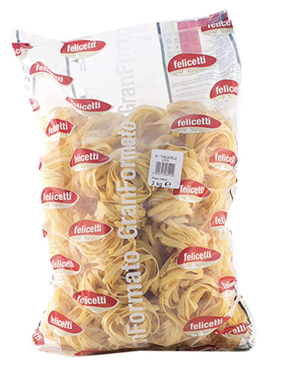 TAGLIATELLE ALL'UOVO     FELICETTI  2 kg 
