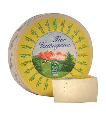 FORMAGGIO FIOR VALSUGANA a QUARTI SOTTOVUOTO CASEARIA MONTI TRENTINI al kg FORMAGGIO FIOR VALSUGANA a QUARTI SOTTOVUOTO CASEARIA MONTI TRENTINI al kg