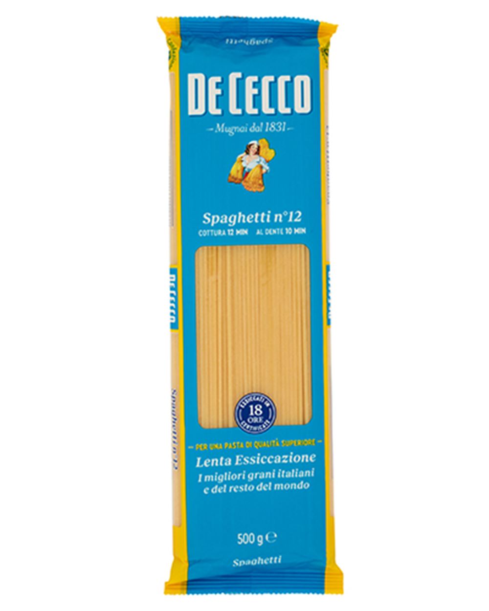 SPAGHETTI N.12  DE CECCO 500 g 