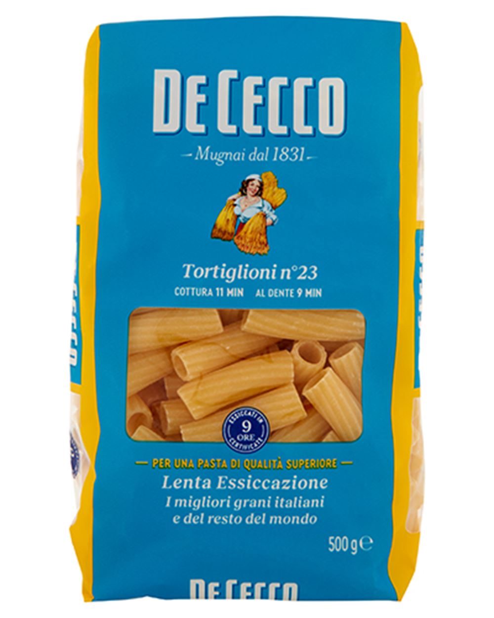 TORTIGLIONI N.23  DE CECCO 500 g 