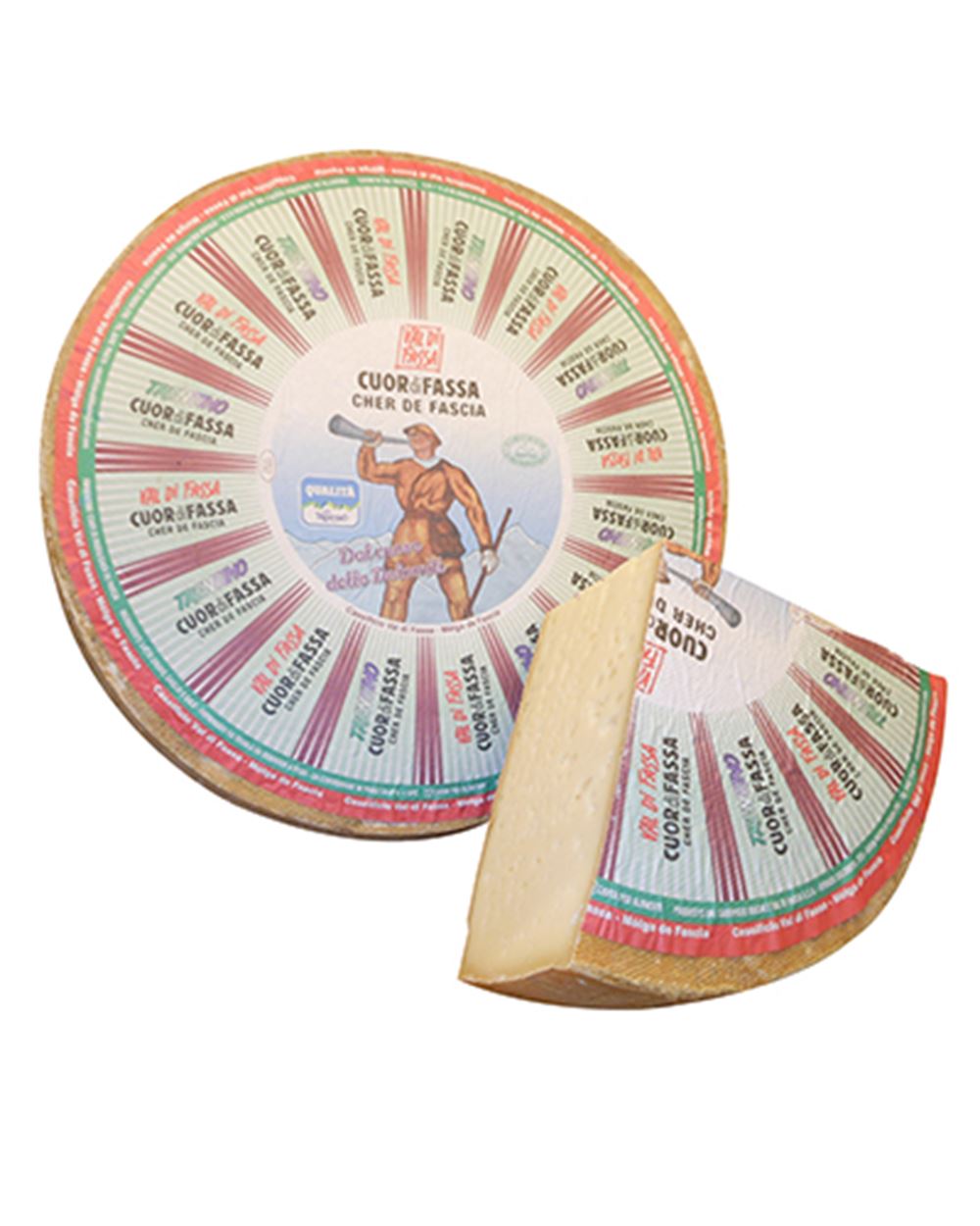 CUOR DI FASSA A QUARTI SOTTOVUOTO GRUPPO FORMAGGI DEL TRENTINO al kg 