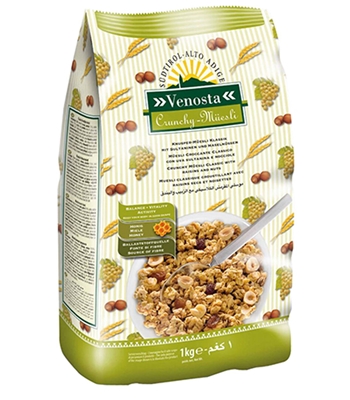 MÜESLI CRUNCHY CLASSICO VENOSTA 1 kg MÜESLI CRUNCHY CLASSICO VENOSTA 1 kg