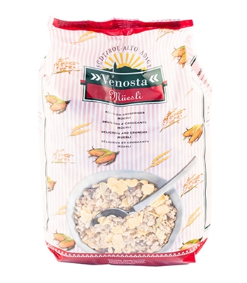 MÜESLI CROCCANTE FRUTTI ROSSI VENOSTA 1 kg MÜESLI CROCCANTE FRUTTI ROSSI VENOSTA 1 kg
