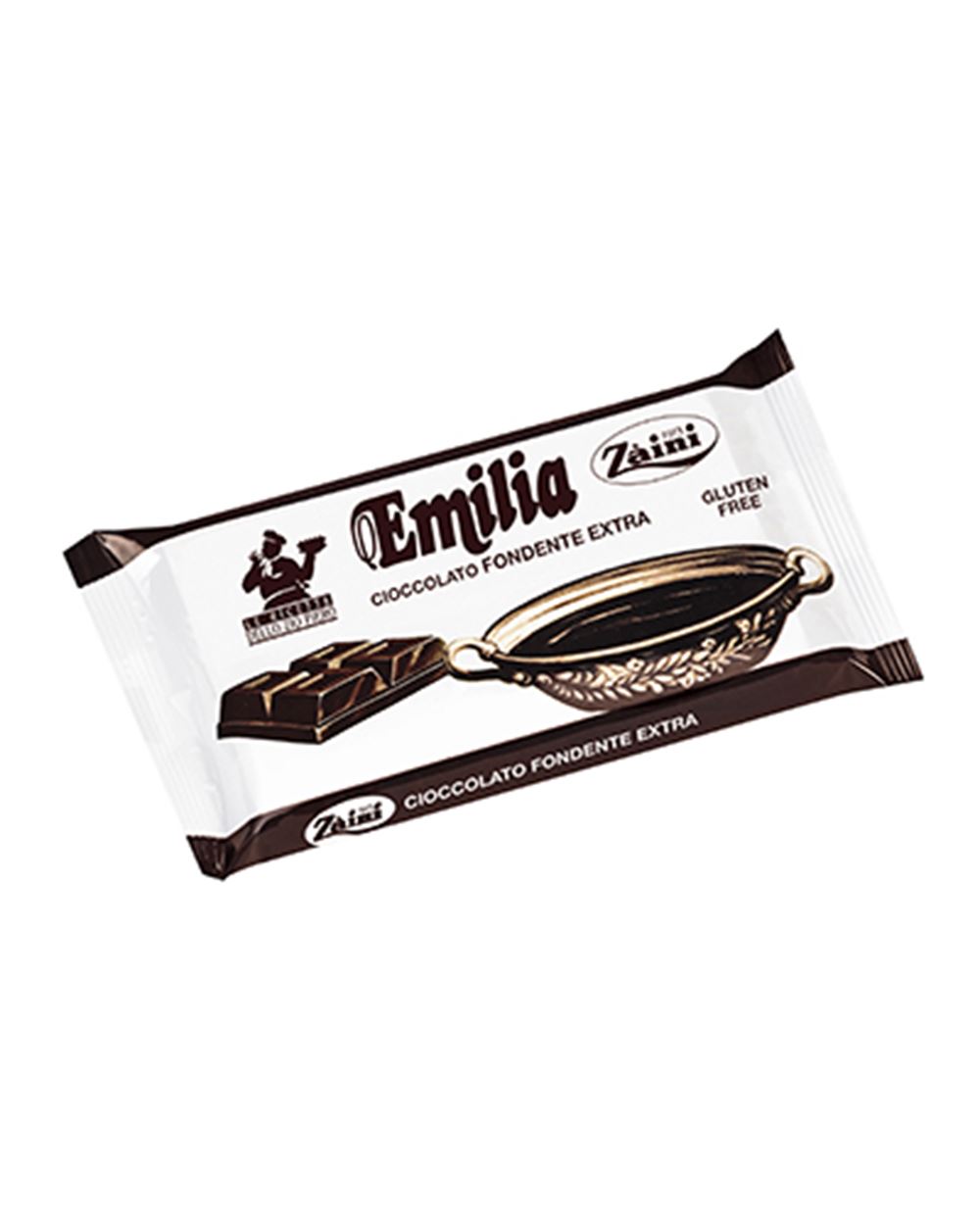 CIOCCOLATO FONDENTE EMILIA  ZAINI 1 kg 