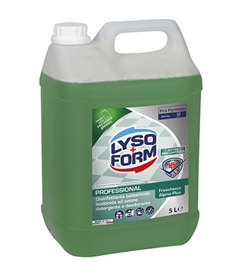 PAVIMENTI DISINFETTANTE PROFESSIONAL FRESCHEZZA ALPINA LYSOFORM 5 l PAVIMENTI DISINFETTANTE PROFESSIONAL FRESCHEZZA ALPINA LYSOFORM 5 l