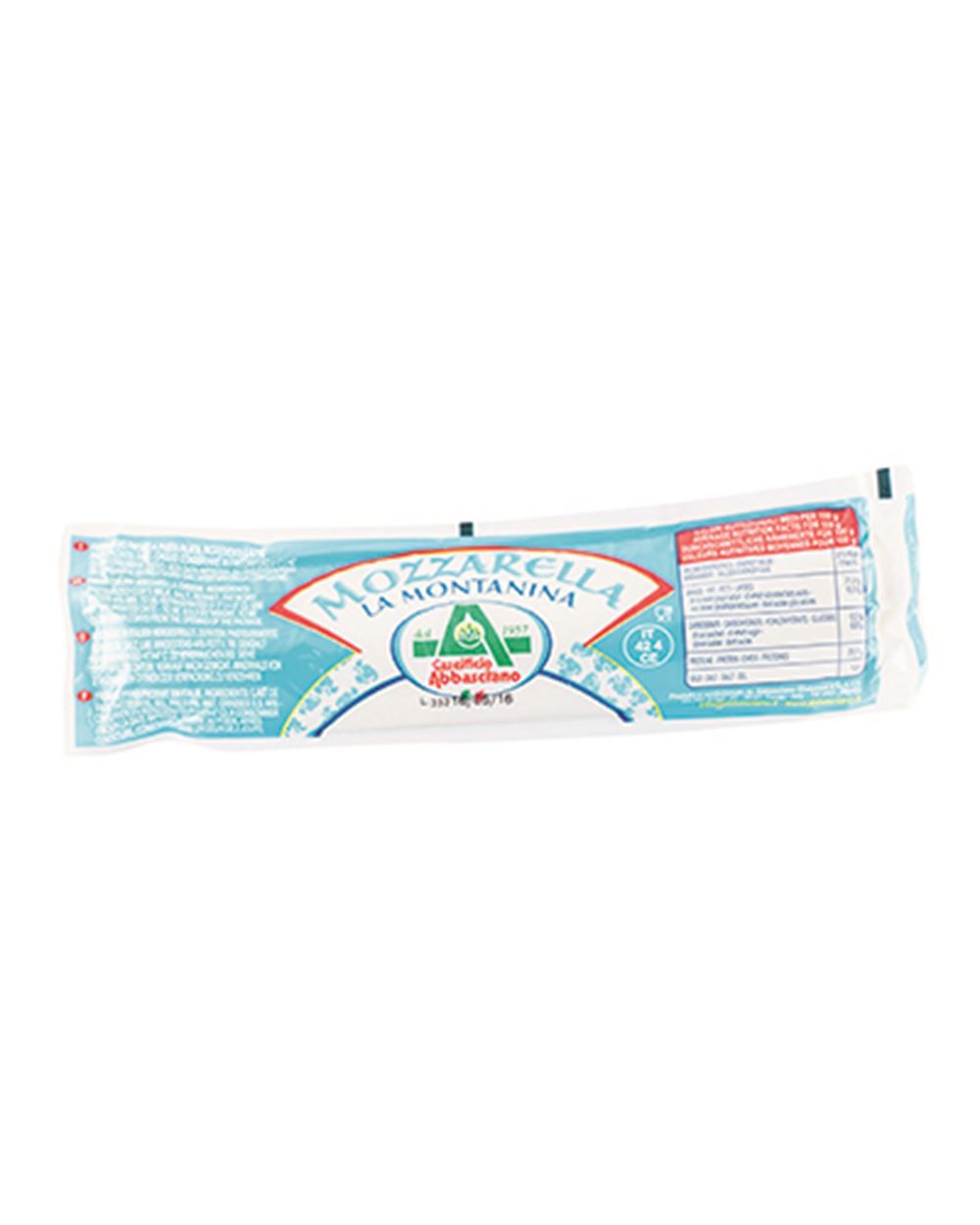 MOZZARELLA PER PIZZA LA MONTANINA ABBASCIANO al kg 