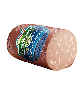 MORTADELLA BOLOGNA IGP A META' SOTTOVUOTO CASA MODENA al kg MORTADELLA BOLOGNA IGP A META' SOTTOVUOTO CASA MODENA al kg