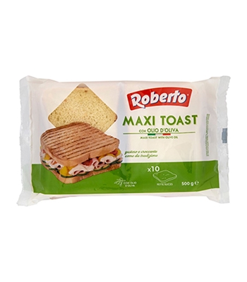 MAXI TOAST ESSENZA ROBERTO 500 g MAXI TOAST ESSENZA ROBERTO 500 g