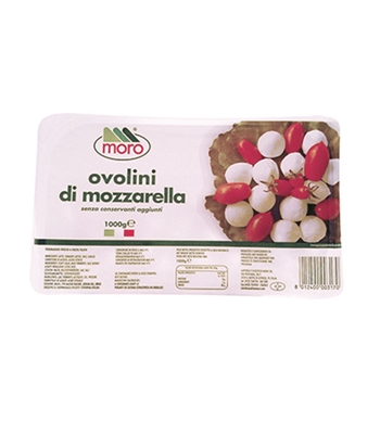 OVOLINI DI MOZZARELLA MORO 1 kg OVOLINI DI MOZZARELLA MORO 1 kg