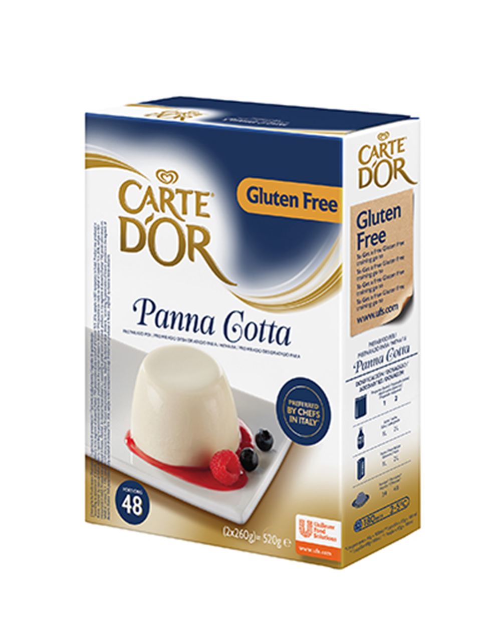 PREPARATO PER PANNA COTTA  CARTE D'OR  520 g 