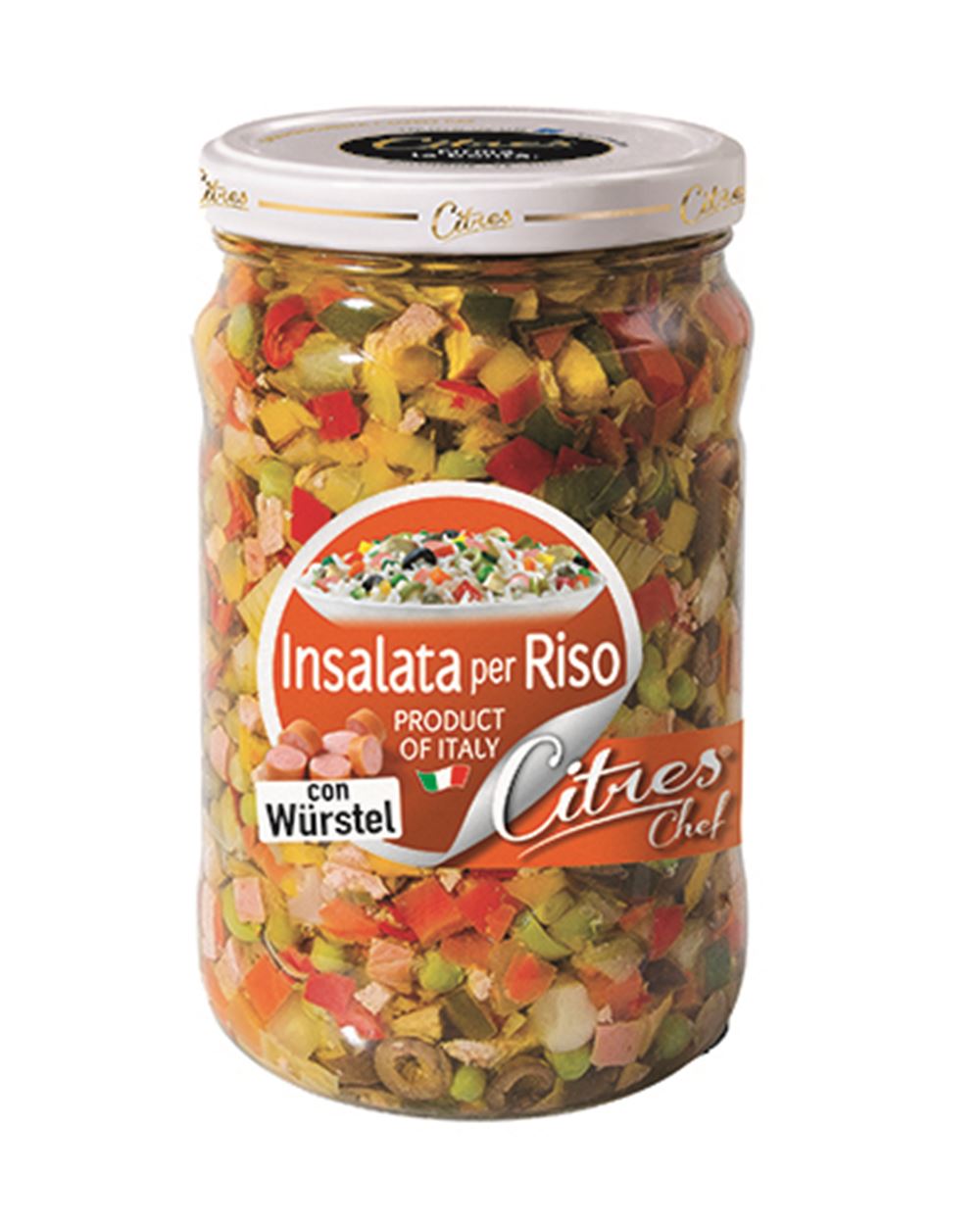 INSALATA PER RISO CON WURSTEL CITRES 1,55 kg 