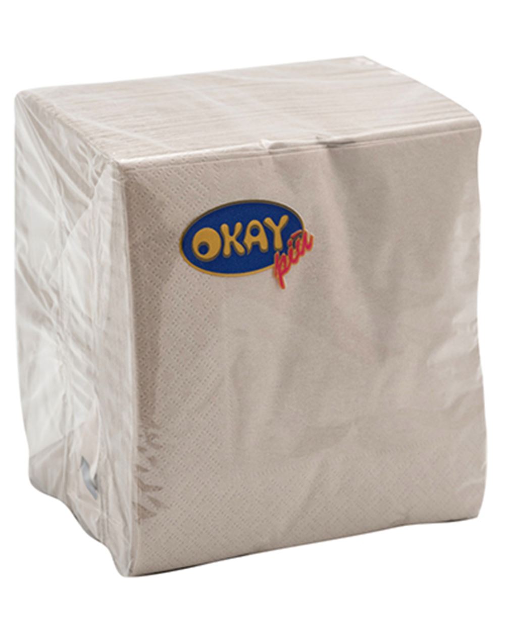 TOVAGLIOLI 2 VELI 25X25 CM VARI COLORI         OKAY 100 pezzi 