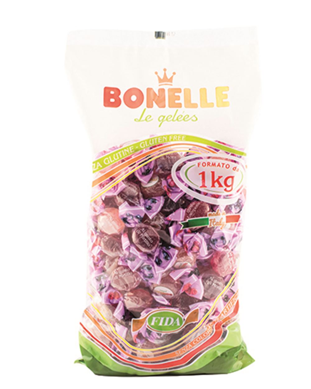 CARAMELLE "LE BONELLE" FRUTTI BOSCO  FIDA 1 kg 