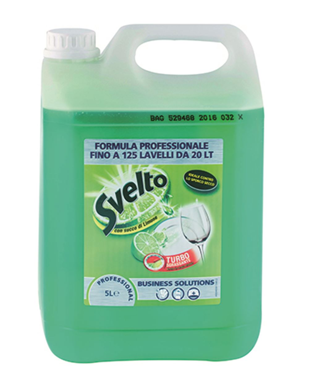 DETERSIVO PIATTI LIMONE SVELTO 5 l 