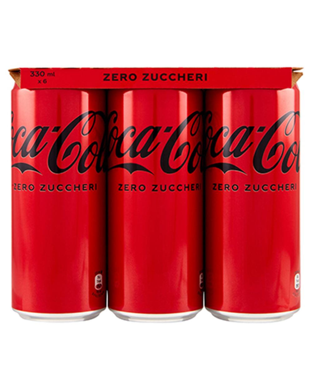 BIBITA IN LATTINA ZERO COCA COLA 6 X 330 ml 