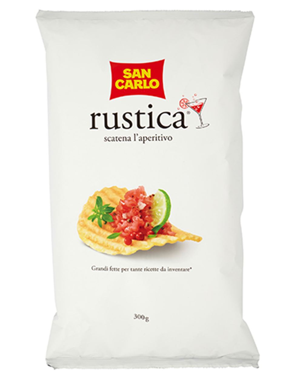 PATATINE RUSTICHE SAN CARLO  300 g 