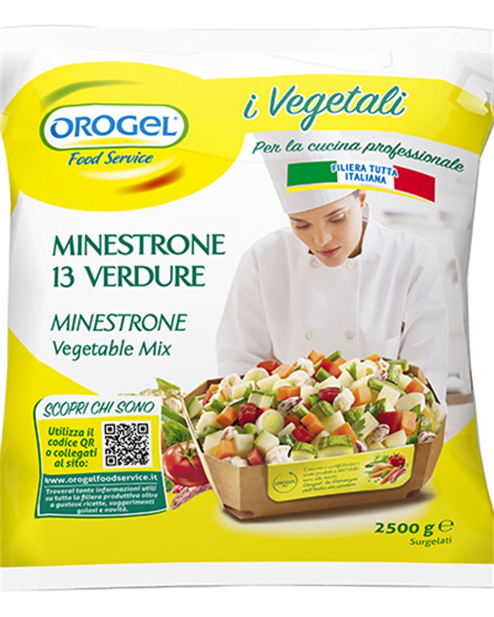 MINESTRONE 13 VERDURE OROGEL 2,5 kg 