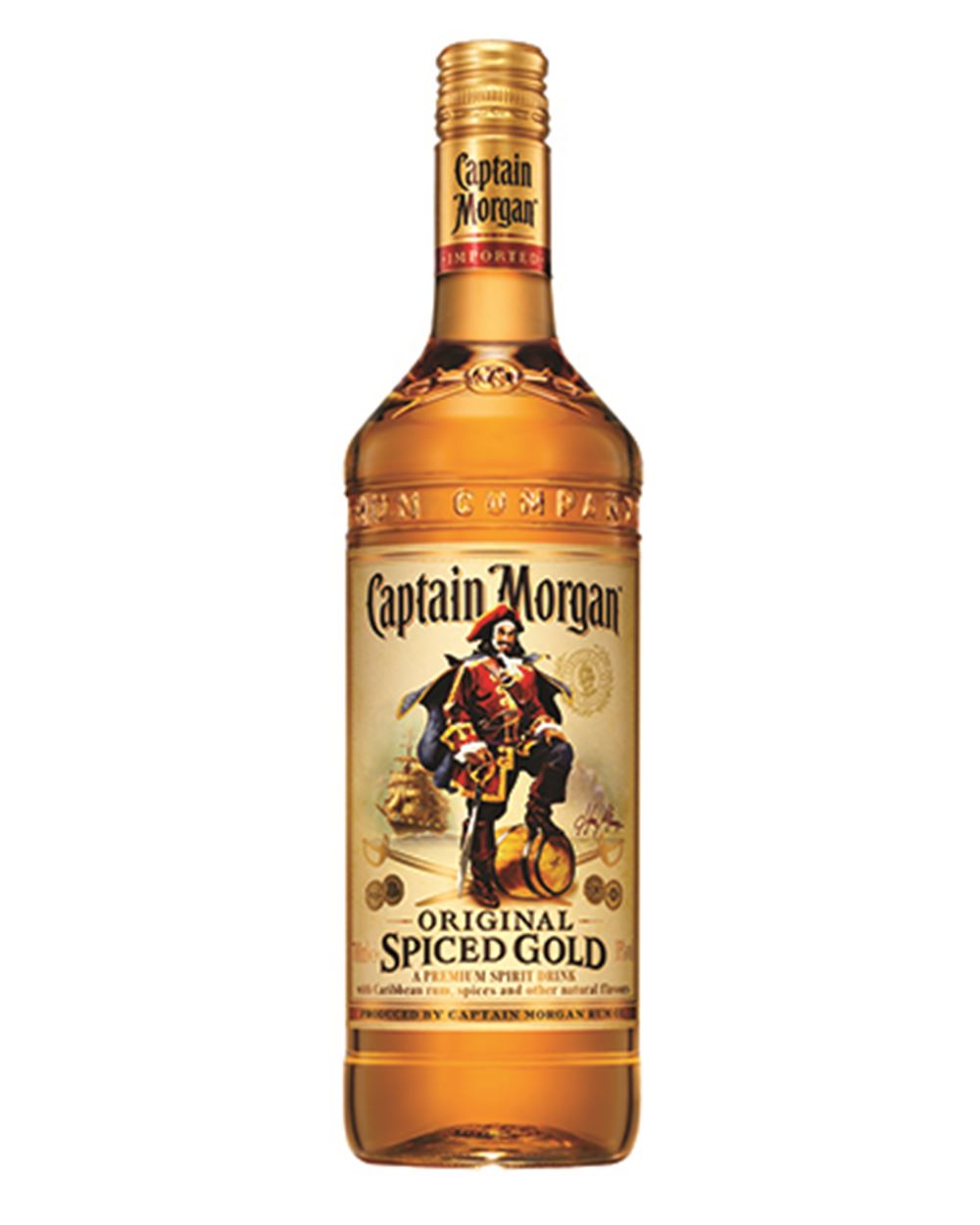 RUM ORIGINAL SPICED GOLD CAPTAIN MORGAN  1 l 
