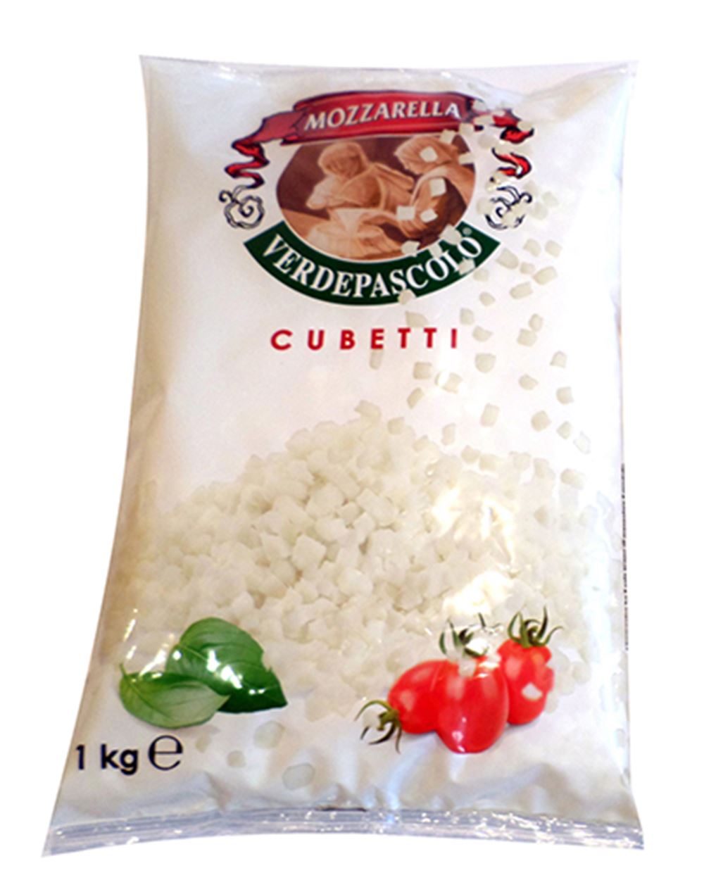 MOZZARELLA A CUBETTI VERDEPASCOLO 1 kg 