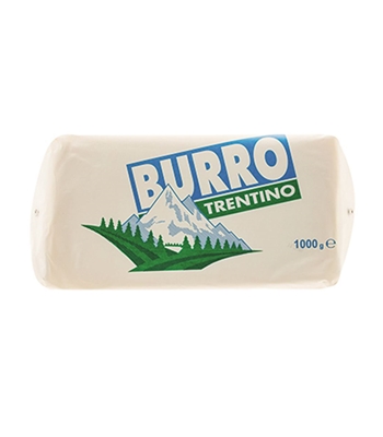 BURRO TRENTINO GRUPPO FORMAGGI DEL TRENTINO 1 kg BURRO TRENTINO GRUPPO FORMAGGI DEL TRENTINO 1 kg
