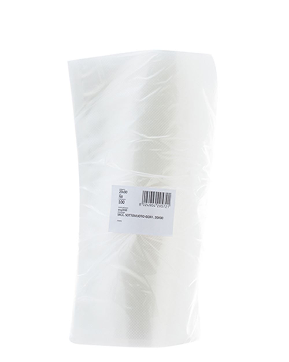 SACCHETTI SOTTOVUOTO GOFFRATI 20X30 100 pezzi 