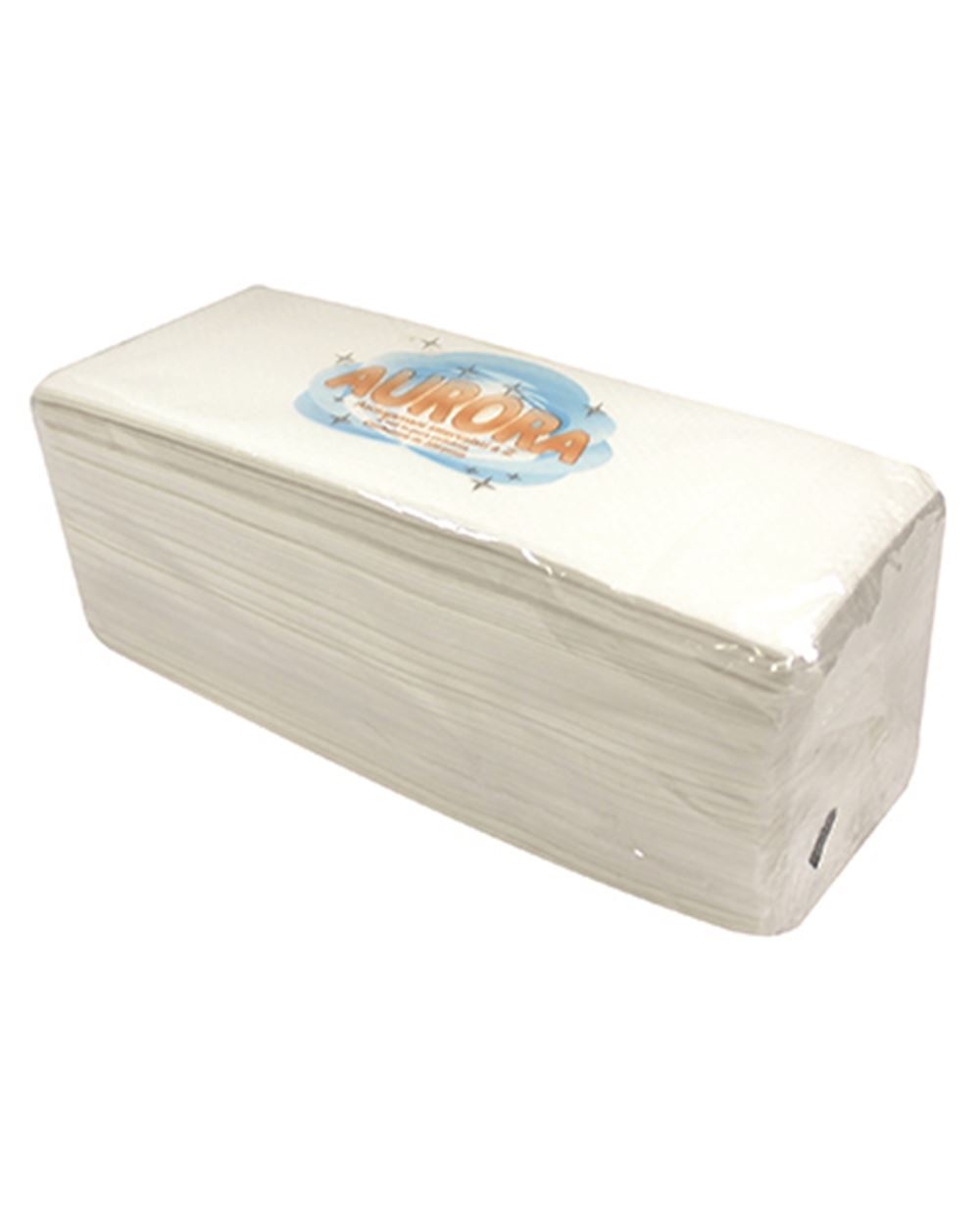 ASCIUGATUTTO PIEGA A "Z" 2 VELI  AURORA 200 pezzi 