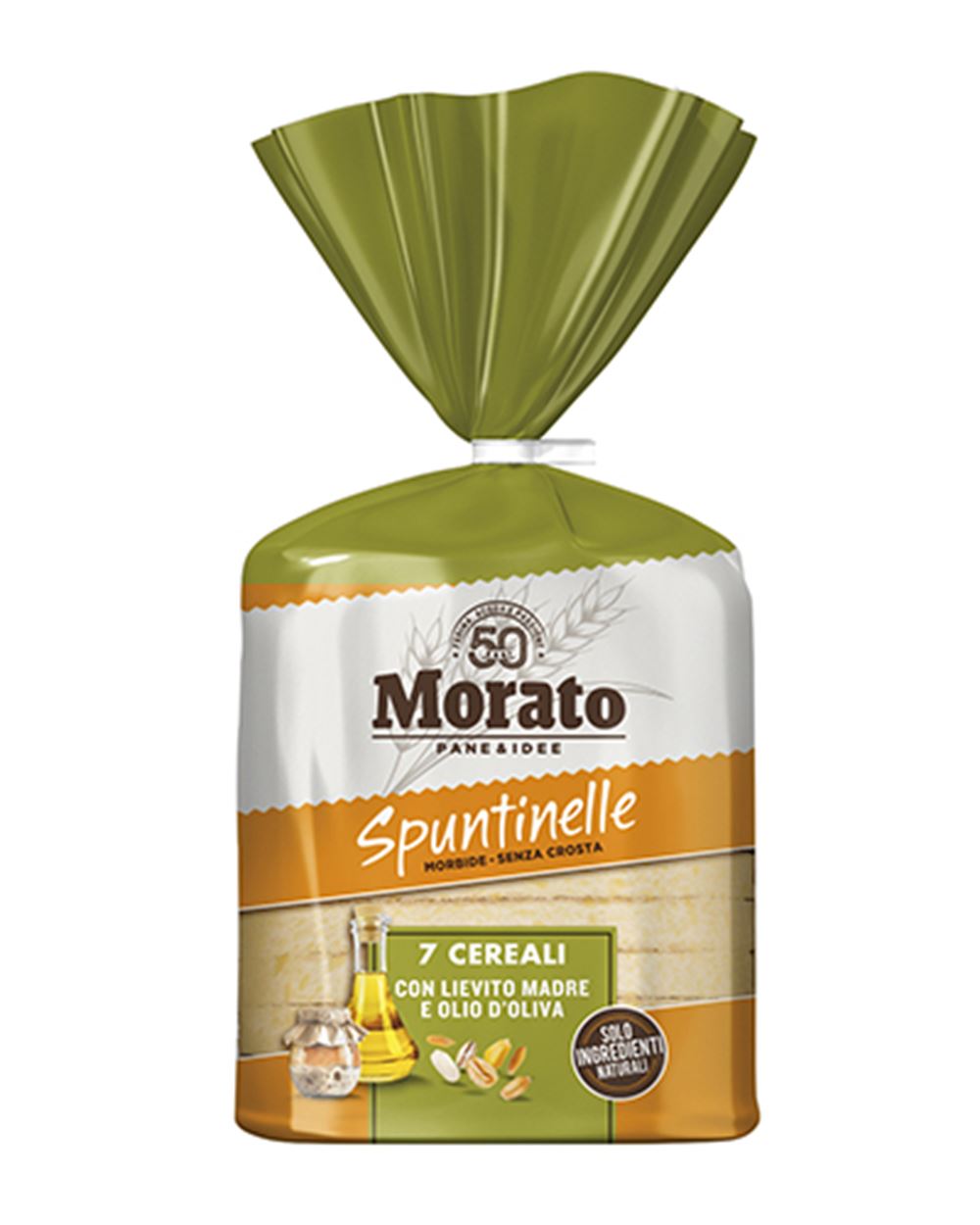 SPUNTINELLE PANE AI 7 CEREALI  MORATO  400 g 