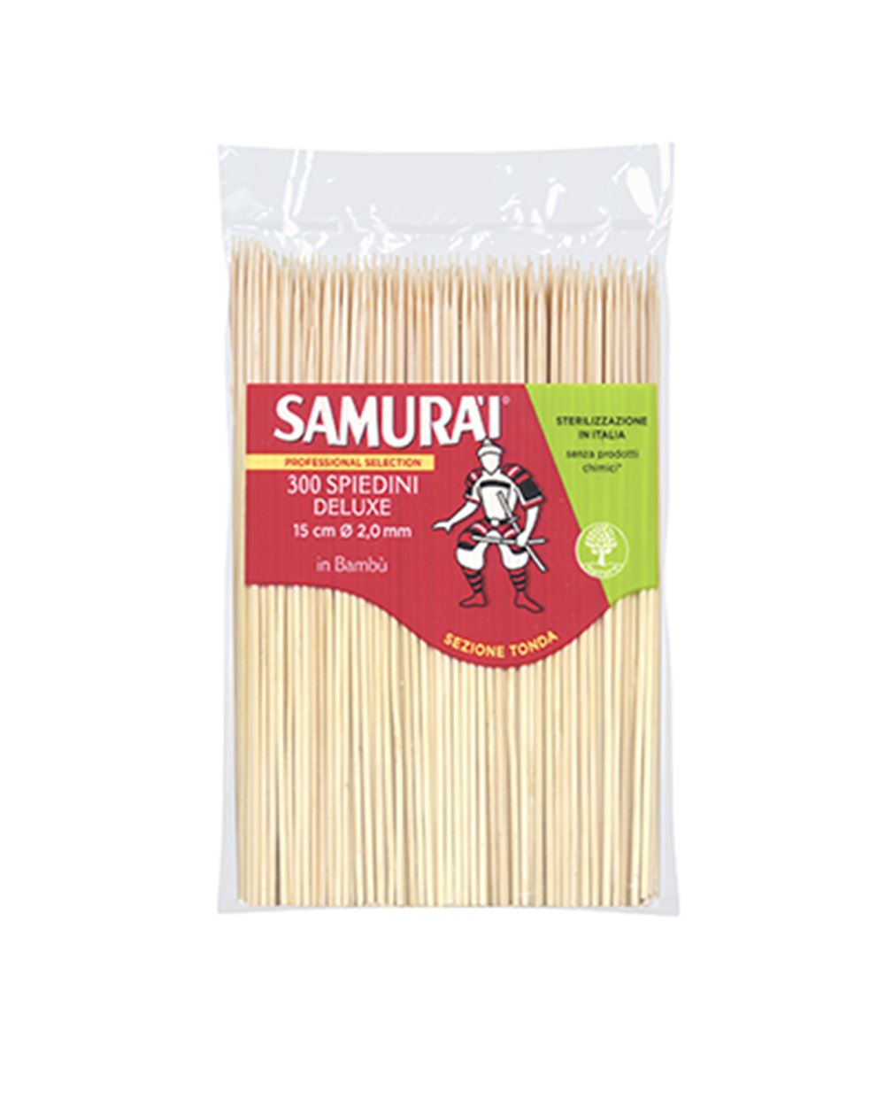 SPIEDINI DELUXE 15 CM SAMURAI 300 pezzi 