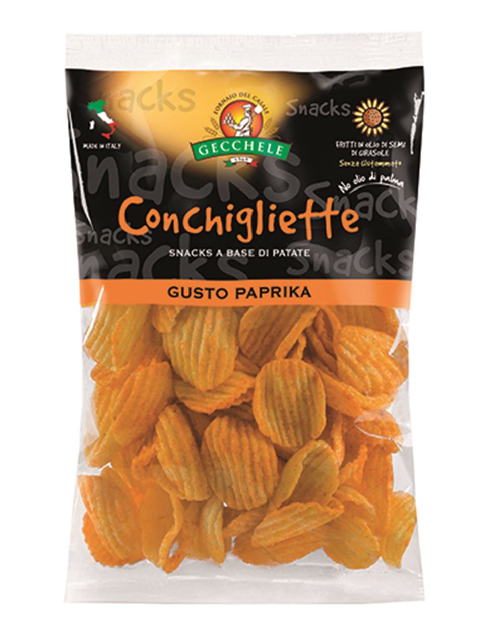 CONCHIGLIETTE PAPRIKA GECCHELE 350 g 